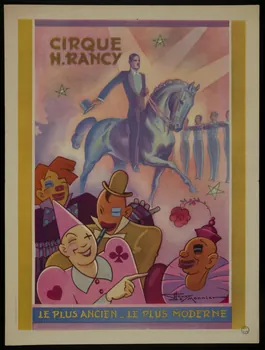 estampe CIRQUE  H. RANCY 1971.16.12  Photo