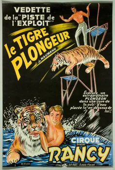 estampe le TIGRE  PLONGEUR 1971.16.16 Photo