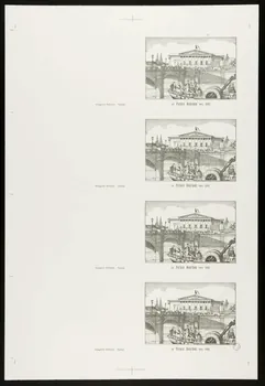 estampe Vignettes "Palais Bourbon", étape de fabrication 1971.18.34 Photo
