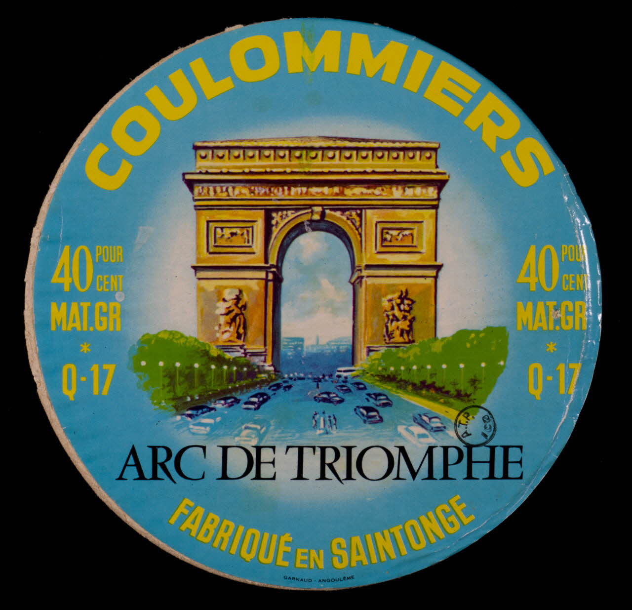 estampe COULOMMIERS  ARC DE TRIOMPHE 1971.19.4 Photo