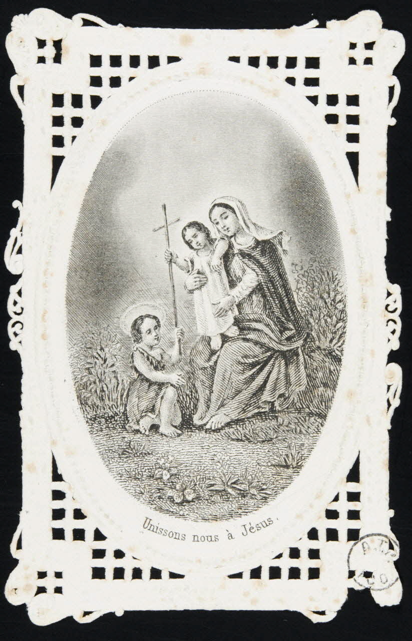 estampe Unissons nous à Jésus. 1971.24.11 Photo