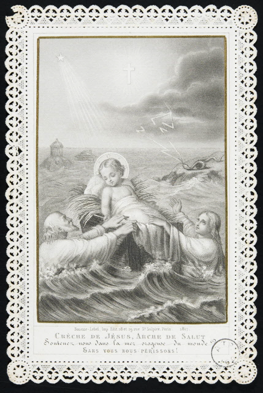 estampe CRECHE DE JESUS, ARCHE DE SALUT 1971.24.18 Photo