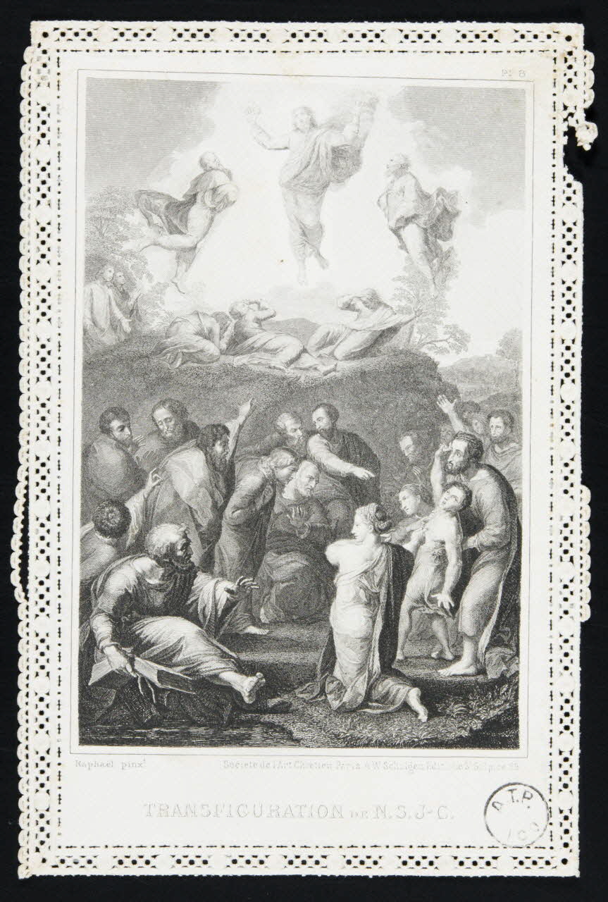estampe TRANSFIGURATION DE N. S. J-C. 1971.24.20 Photo