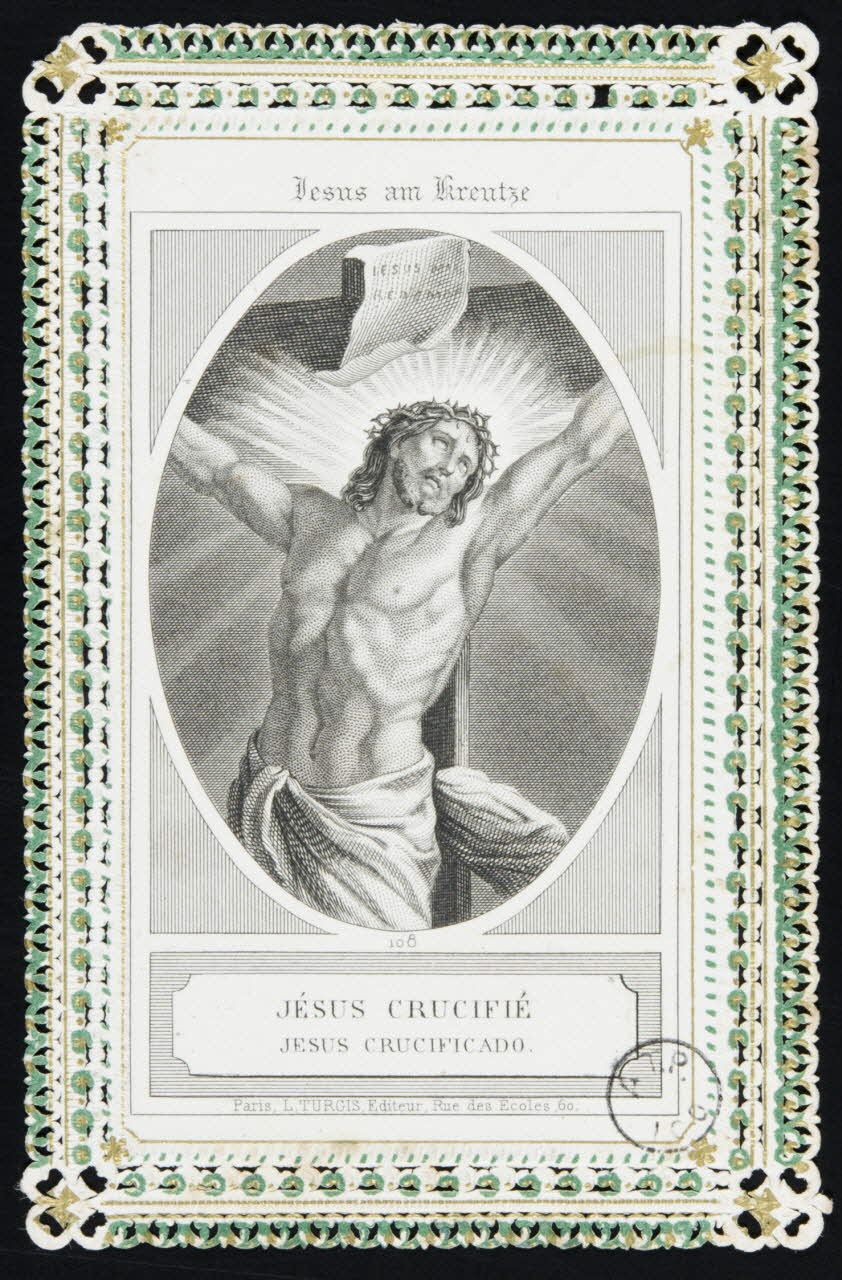 estampe JESUS CRUCIFIE 1971.24.23 Photo