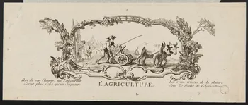 estampe L'AGRICULTURE. 1971.29.28 Photo