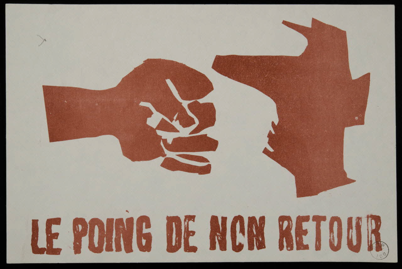 affiche LE POING DE NON RETOUR France 1968 1971.32.2 Photo