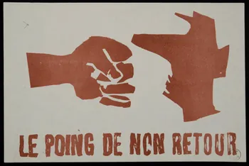 affiche LE POING DE NON RETOUR France 1968 1971.32.2 Photo