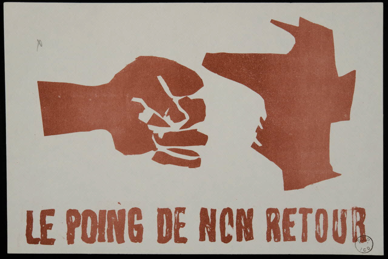 estampe LE POING DE NON RETOUR 1971.32.4 Photo