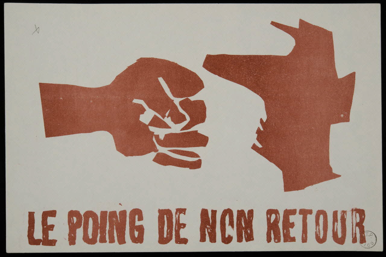 estampe LE POING DE NON RETOUR 1971.32.5 Photo