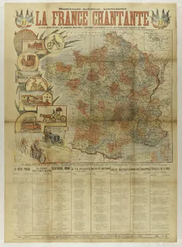 estampe LA FRANCE CHANTANTE 1971.33.14 Photo