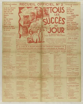 estampe TOUS  LES  SUCCES  DU  JOUR 1971.33.15 Photo