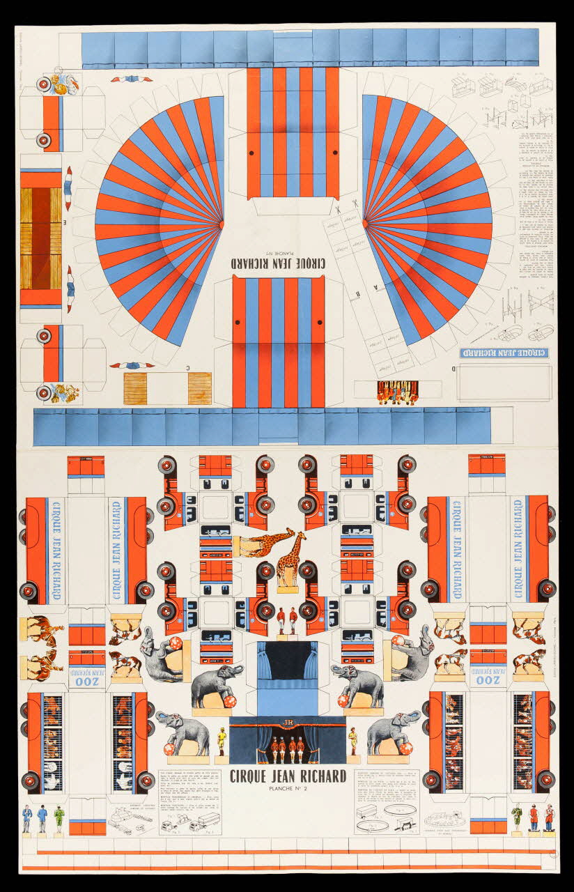 estampe CIRQUE JEAN RICHARD 1971.38.1 Photo