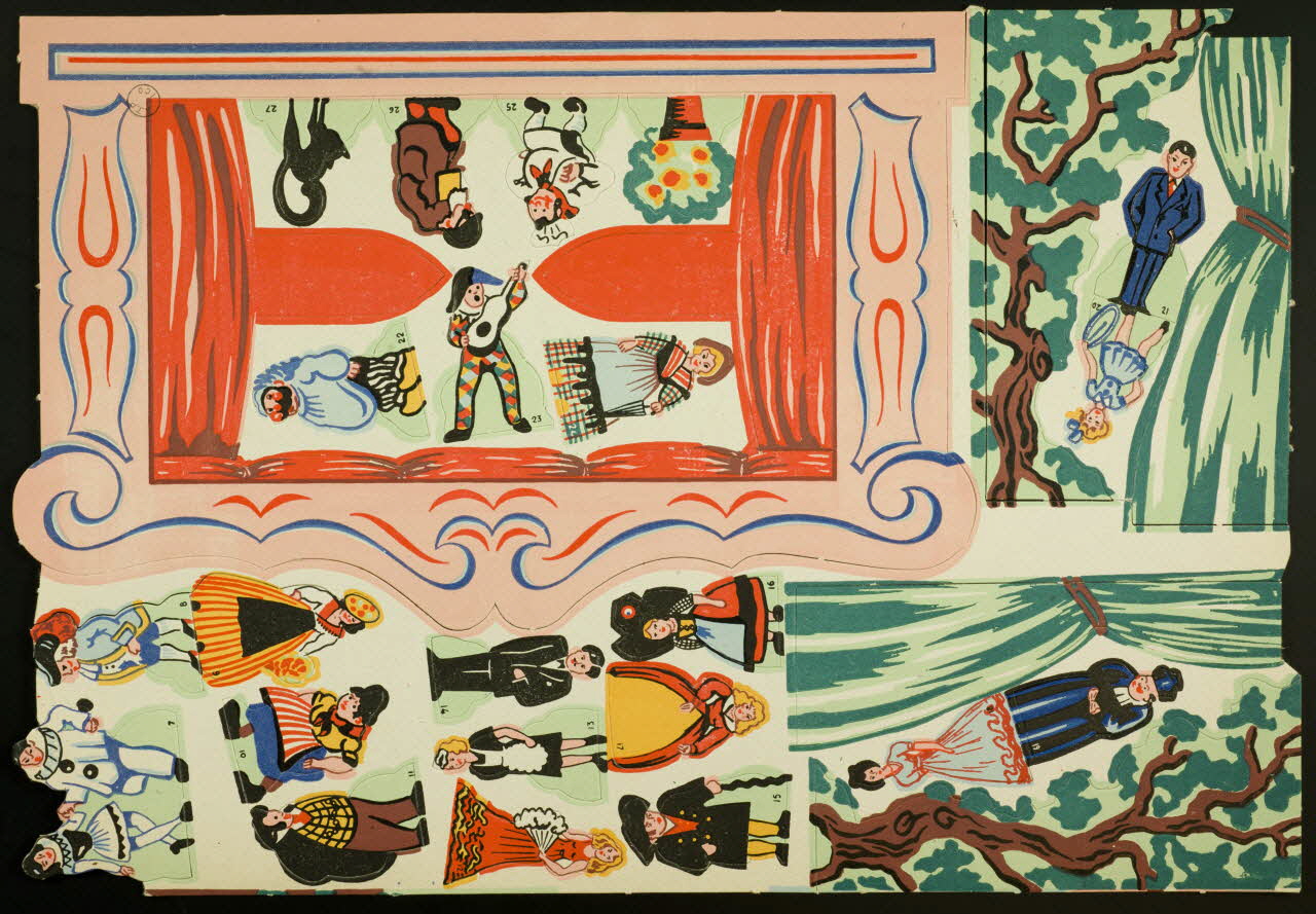 Décor de théâtre Planche de décor 1971.41.90.4 Photo