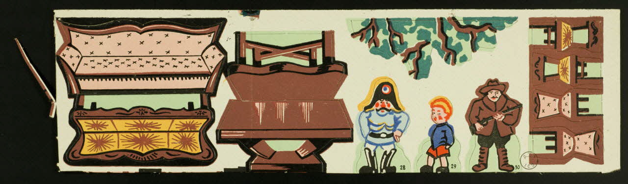 Décor de théâtre Planche de décor 1971.41.90.6.2 Photo