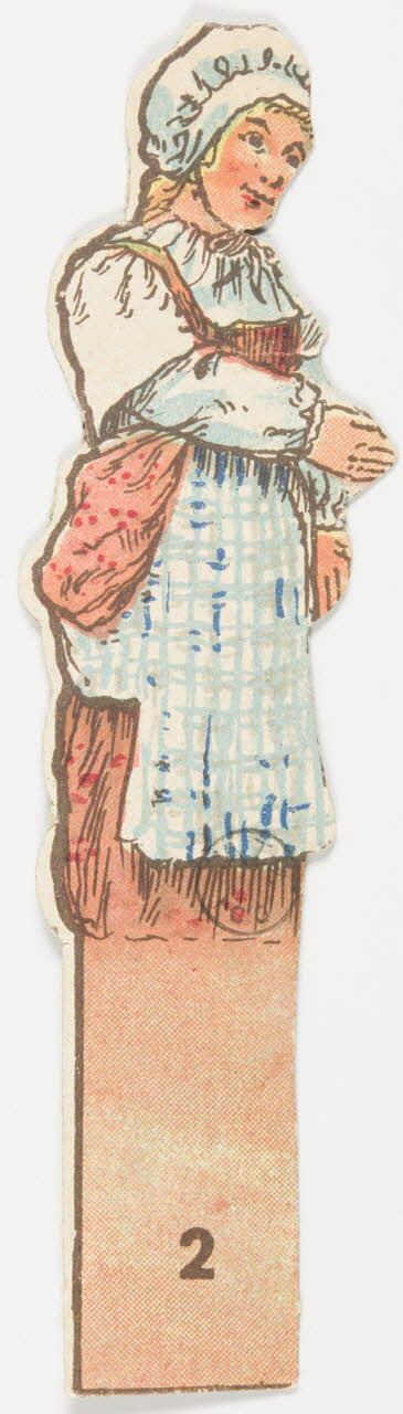 Décor de théâtre Personnage : femme 1971.41.91.13 Photo