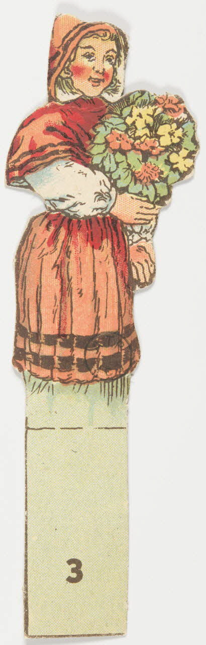 Décor de théâtre Personnage : fillette 1971.41.91.14 Photo