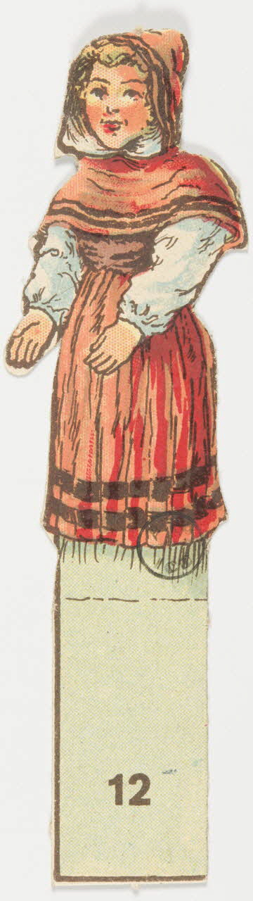 Décor de théâtre Personnage : fillette 1971.41.91.22 Photo