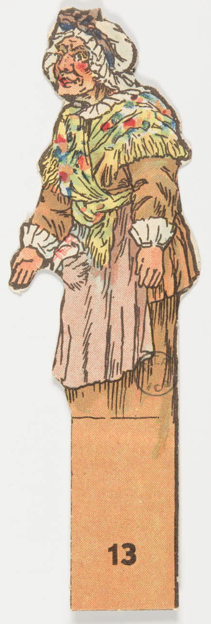 Décor de théâtre Personnage : vieille femme 1971.41.91.24 Photo