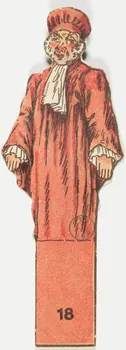 Décor de théâtre Personnage : homme en robe 1971.41.91.29 Photo