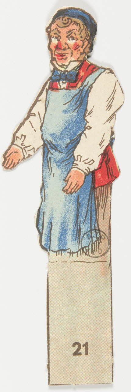 Décor de théâtre Personnage : homme 1971.41.91.32 Photo