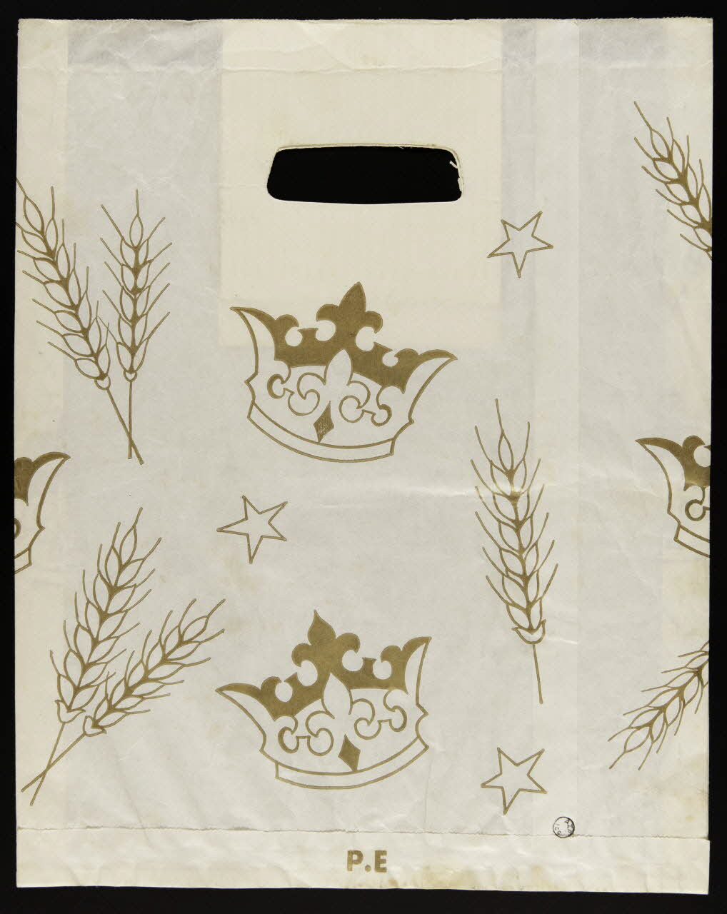 estampe Sac en papier pour la galette des rois 1971.5.1 Photo