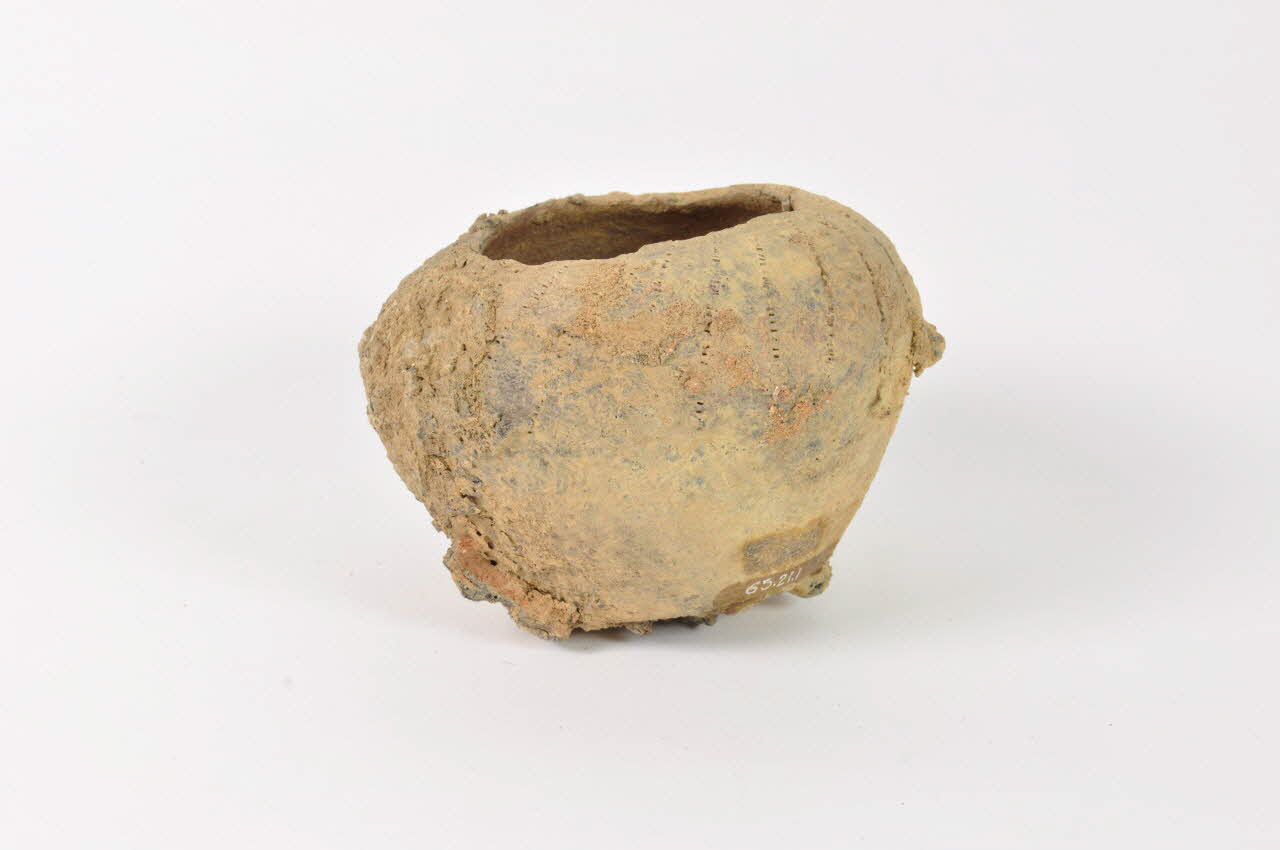 pot simple Aquitaine, France 1800-1850 1965.21.1 Photo Mucem