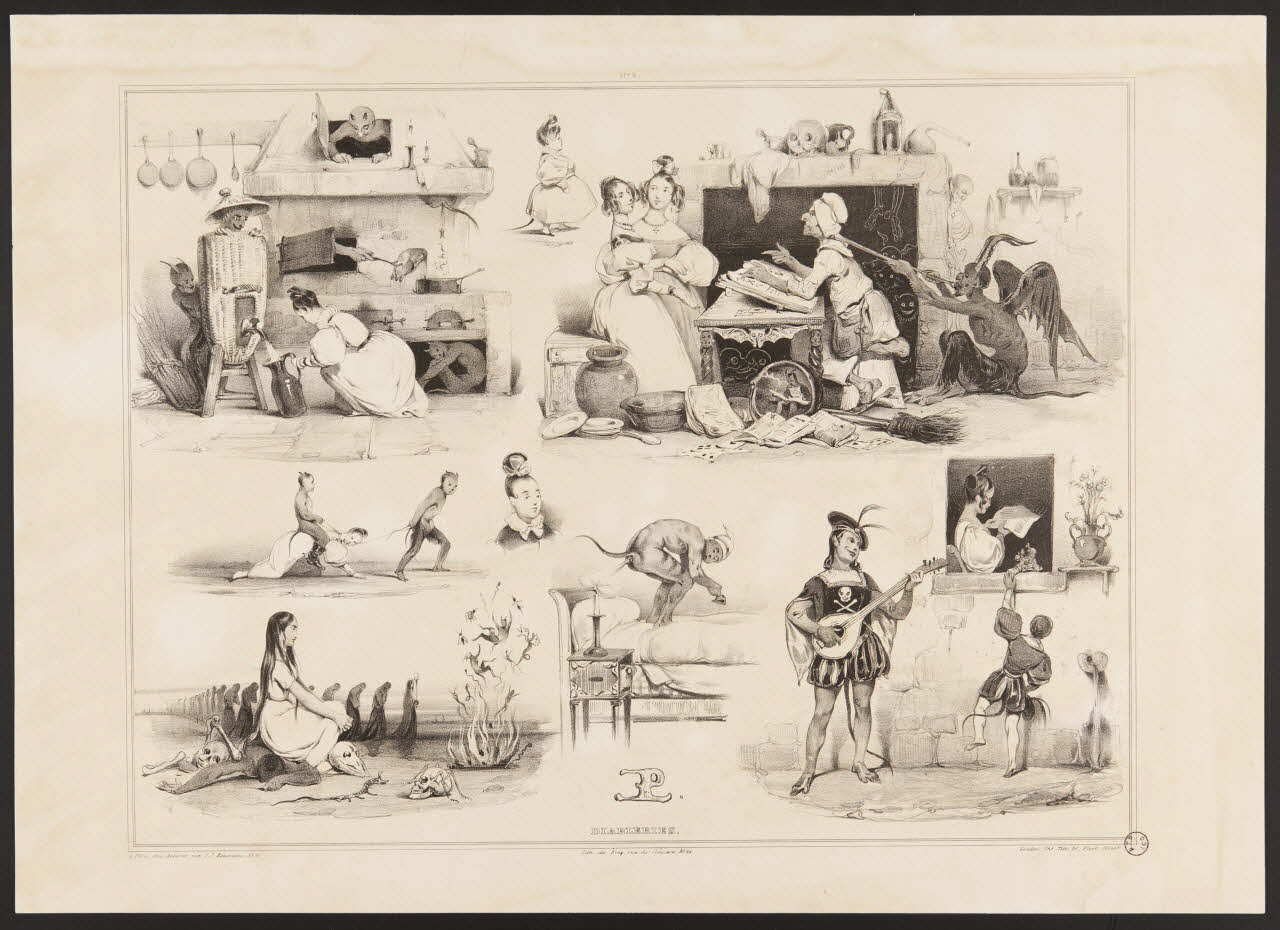 estampe DIABLERIES. 1971.54.20 Photo