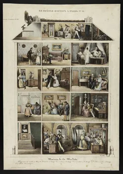 estampe Maison de la Modiste. 1971.54.21 Photo