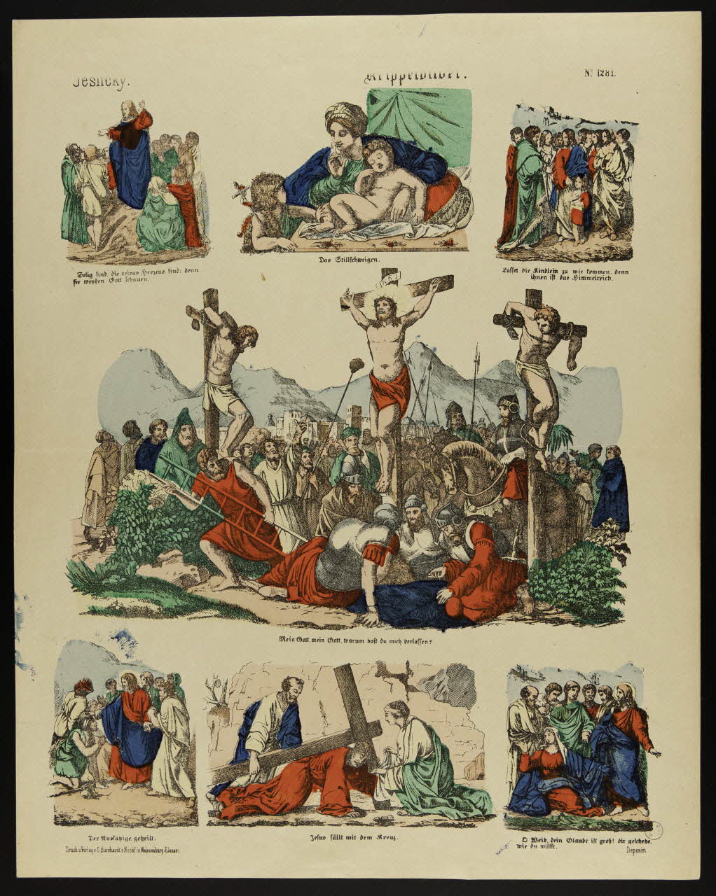 estampe Scènes de la vie du Christ 1971.59.12 Photo