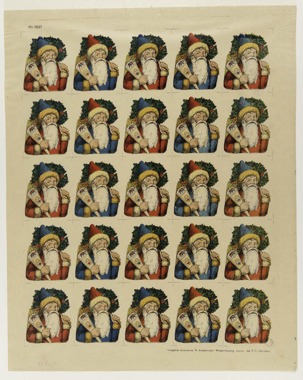 estampe Père Noël 1971.59.68 Photo