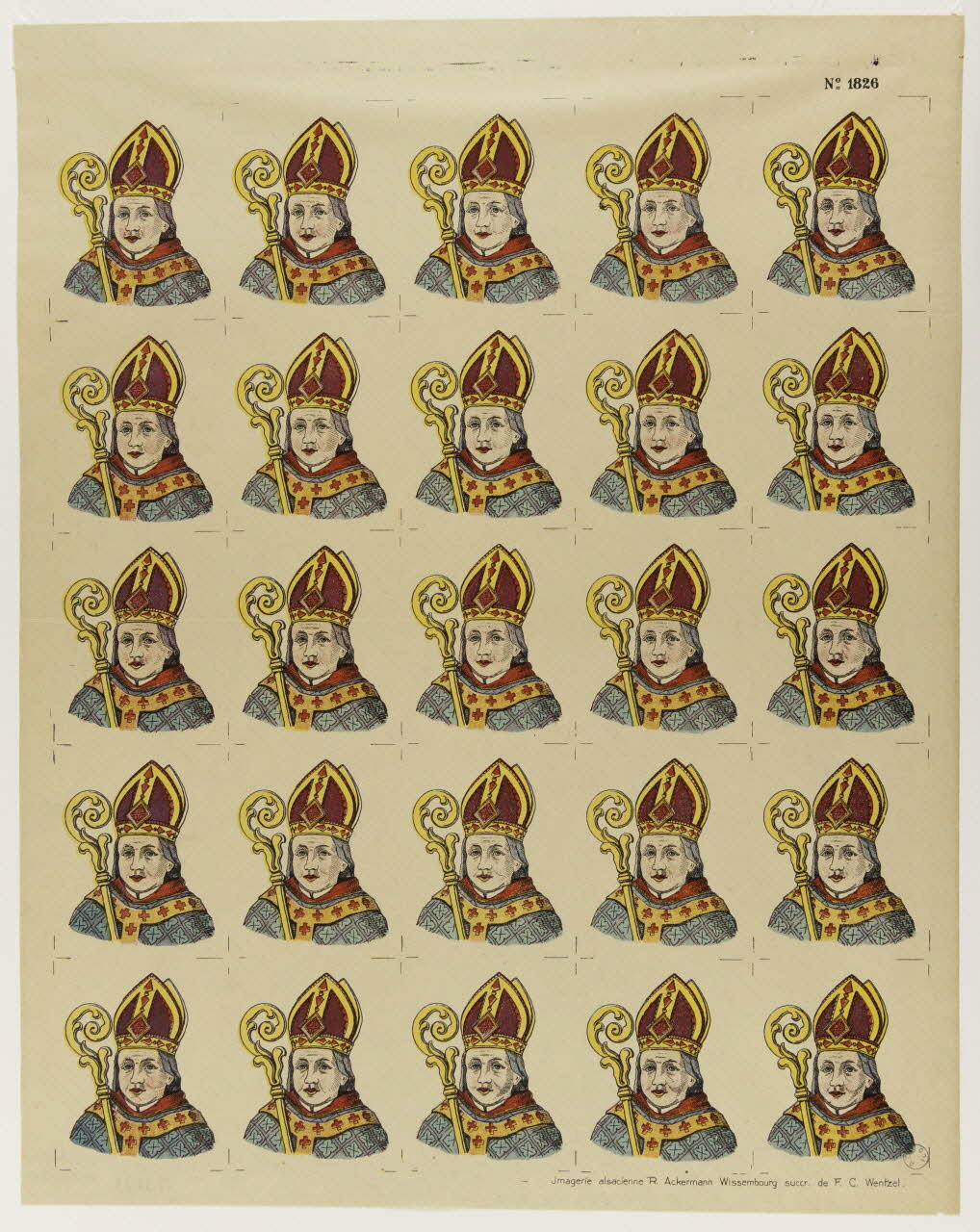 estampe Saints 1971.59.69 Photo