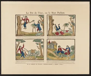 estampe Le Pet de l'Ane, ou le Mort Parlant. 1971.62.11.1 Photo
