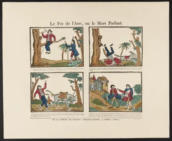 estampe Le Pet de l'Ane, ou le Mort Parlant. 1971.62.11.2 Photo
