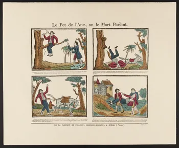 estampe Le Pet de l'Ane, ou le Mort Parlant. 1971.62.11.3 Photo