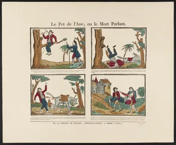estampe Le Pet de l'Ane, ou le Mort Parlant. 1971.62.11.4 Photo