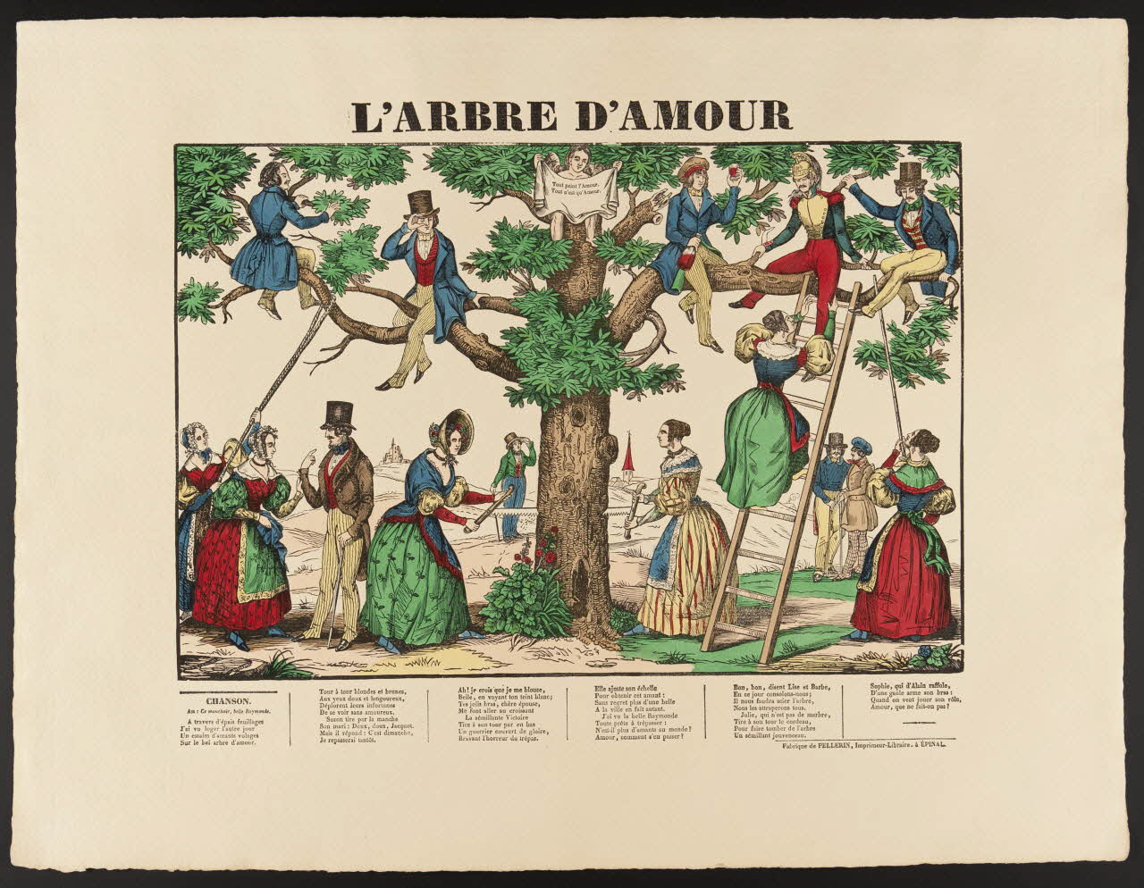 estampe L'ARBRE D'AMOUR 1971.62.22.1 Photo