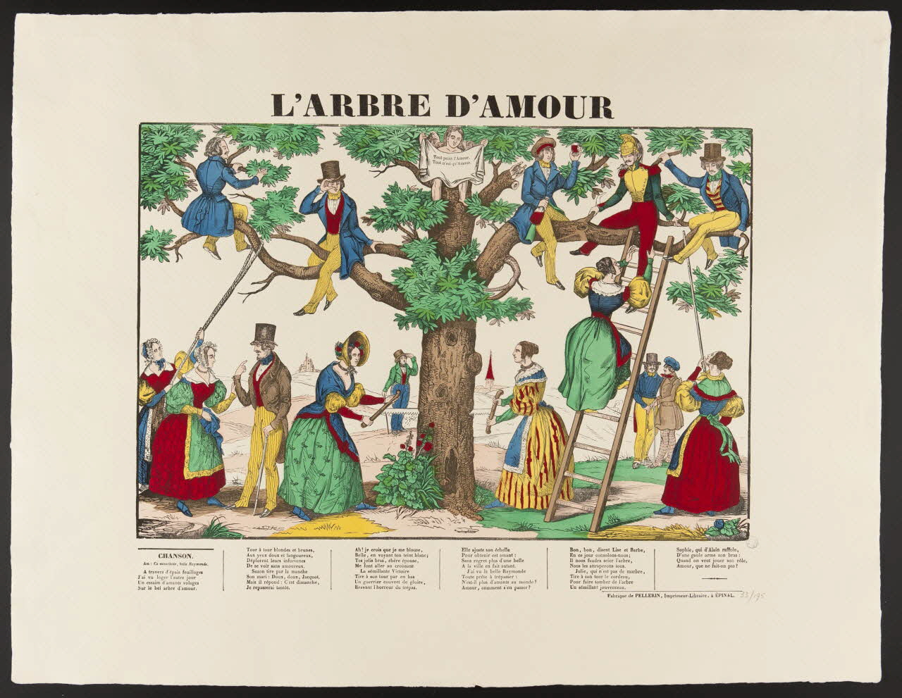 estampe L'ARBRE D'AMOUR 1971.62.22.2 Photo