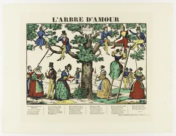 estampe L'ARBRE D'AMOUR 1971.62.22.4  Photo