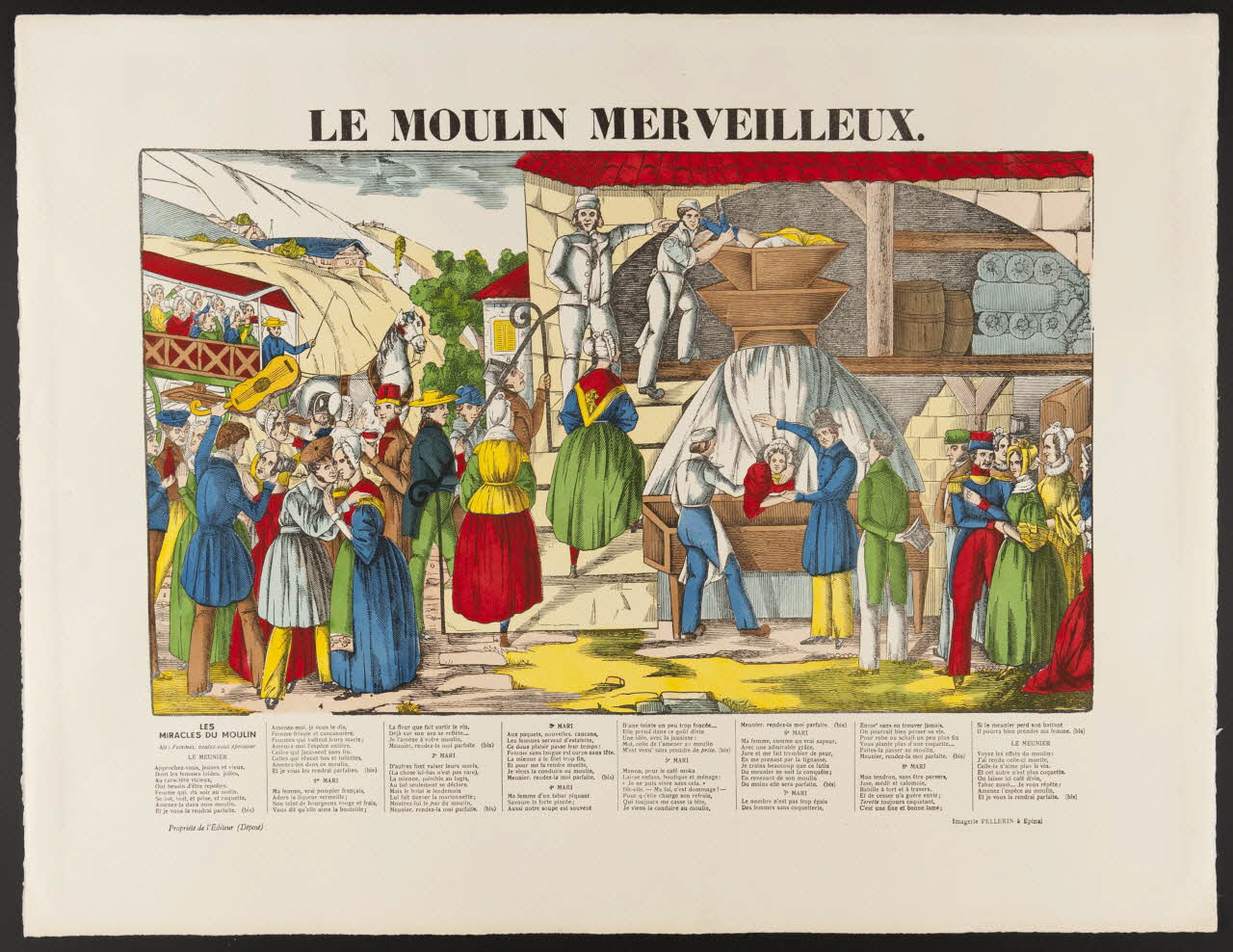 estampe LE MOULIN MERVEILLEUX. 1971.62.23.1 Photo