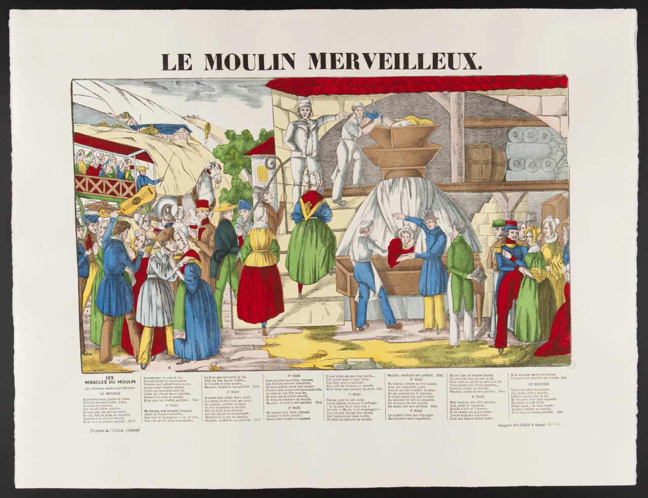 estampe LE MOULIN MERVEILLEUX. 1971.62.23.2 Photo