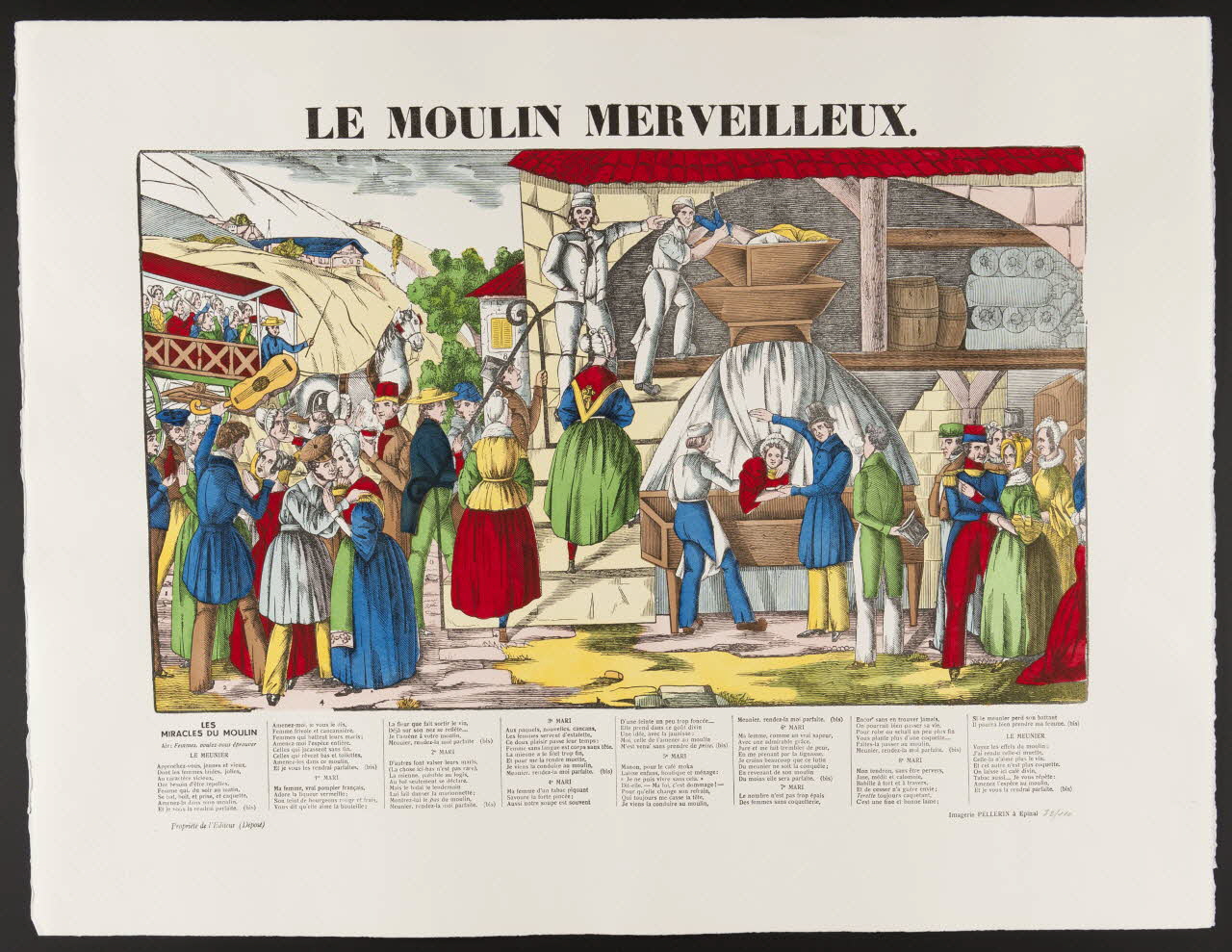 estampe LE MOULIN MERVEILLEUX. 1971.62.23.4 Photo