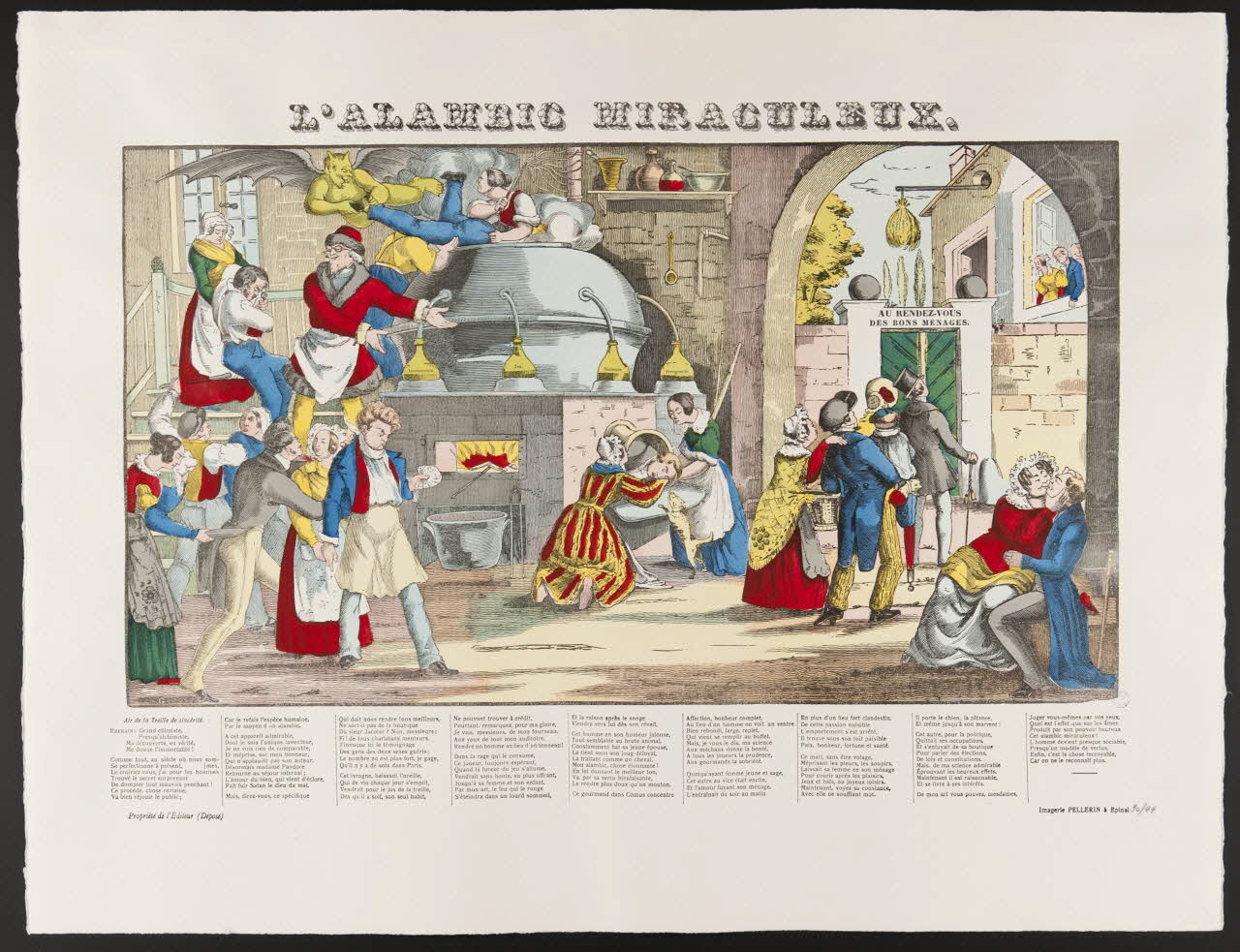 estampe L'ALAMBIC MIRACULEUX. 1971.62.24.2 Photo