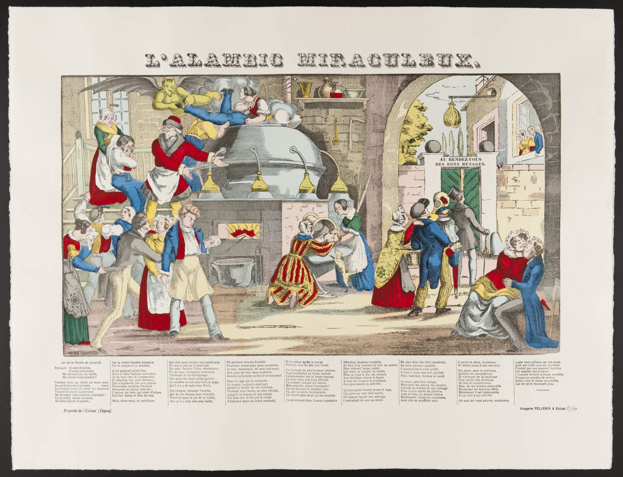 estampe L'ALAMBIC MIRACULEUX. 1971.62.24.3 Photo