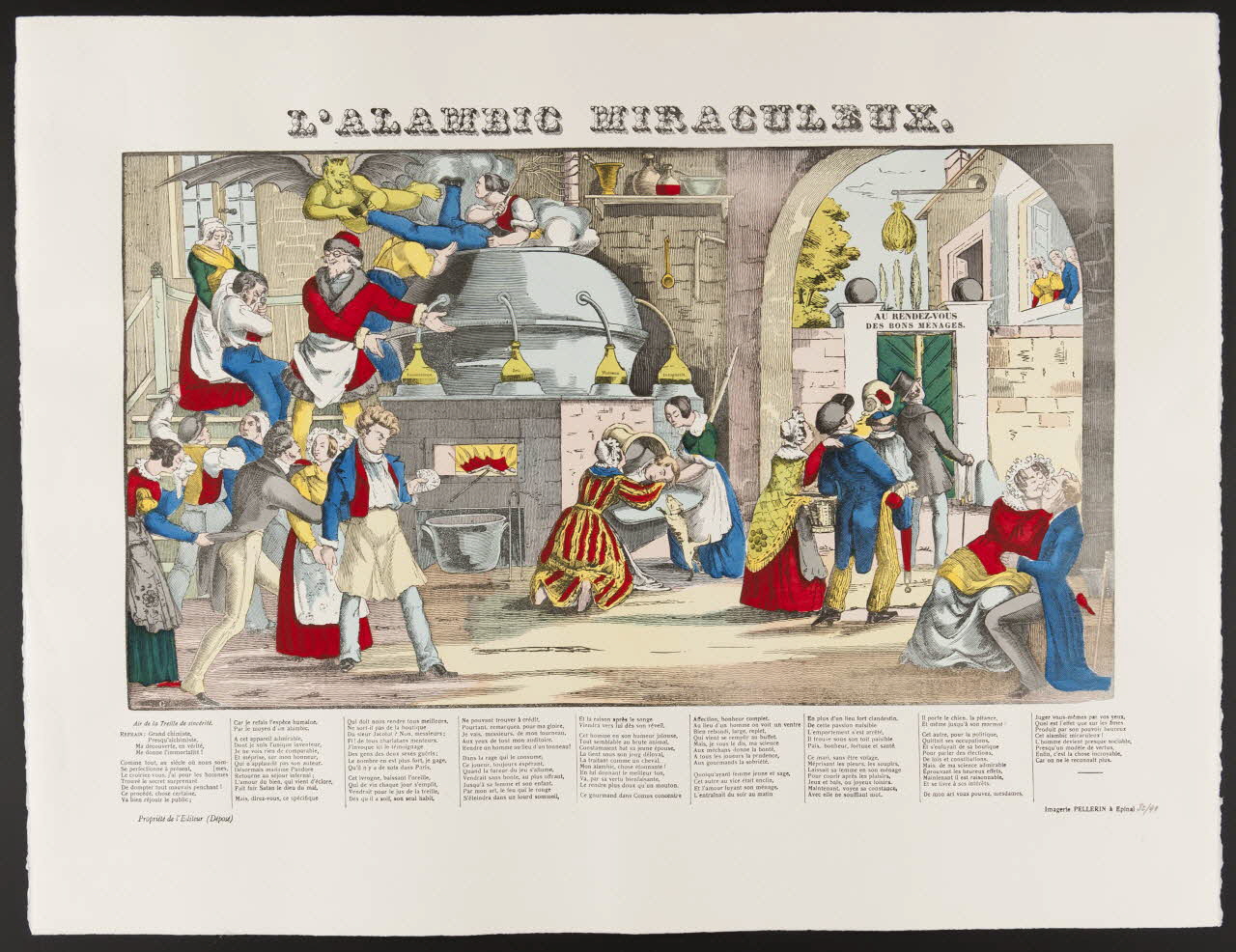 estampe L'ALAMBIC MIRACULEUX. 1971.62.24.4 Photo