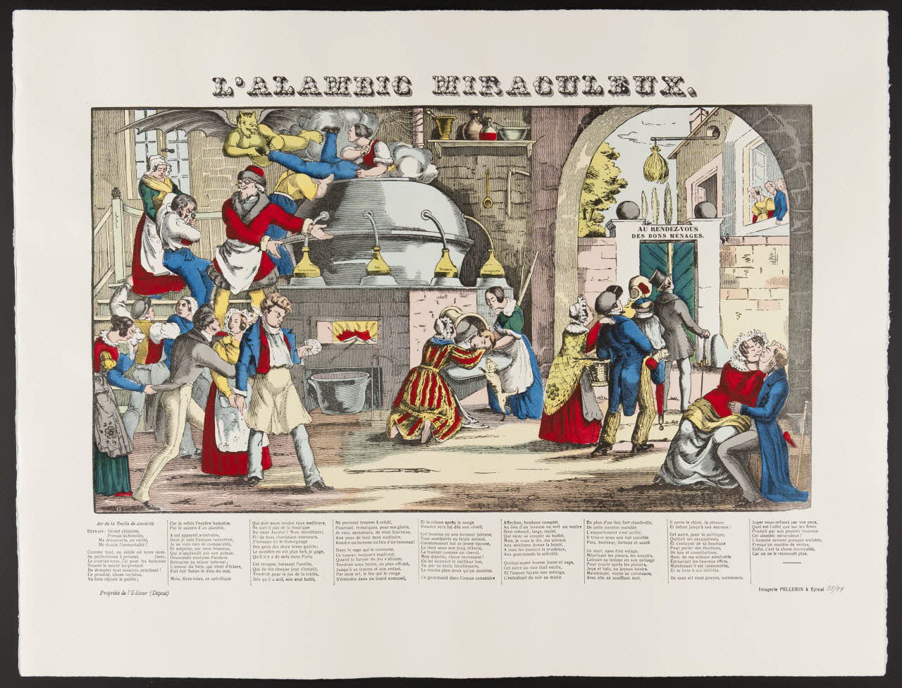 estampe L'ALAMBIC MIRACULEUX. 1971.62.24.5 Photo