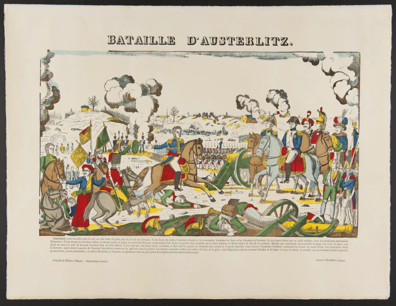 estampe BATAILLE D'AUSTERLITZ. 1971.62.29.1 Photo