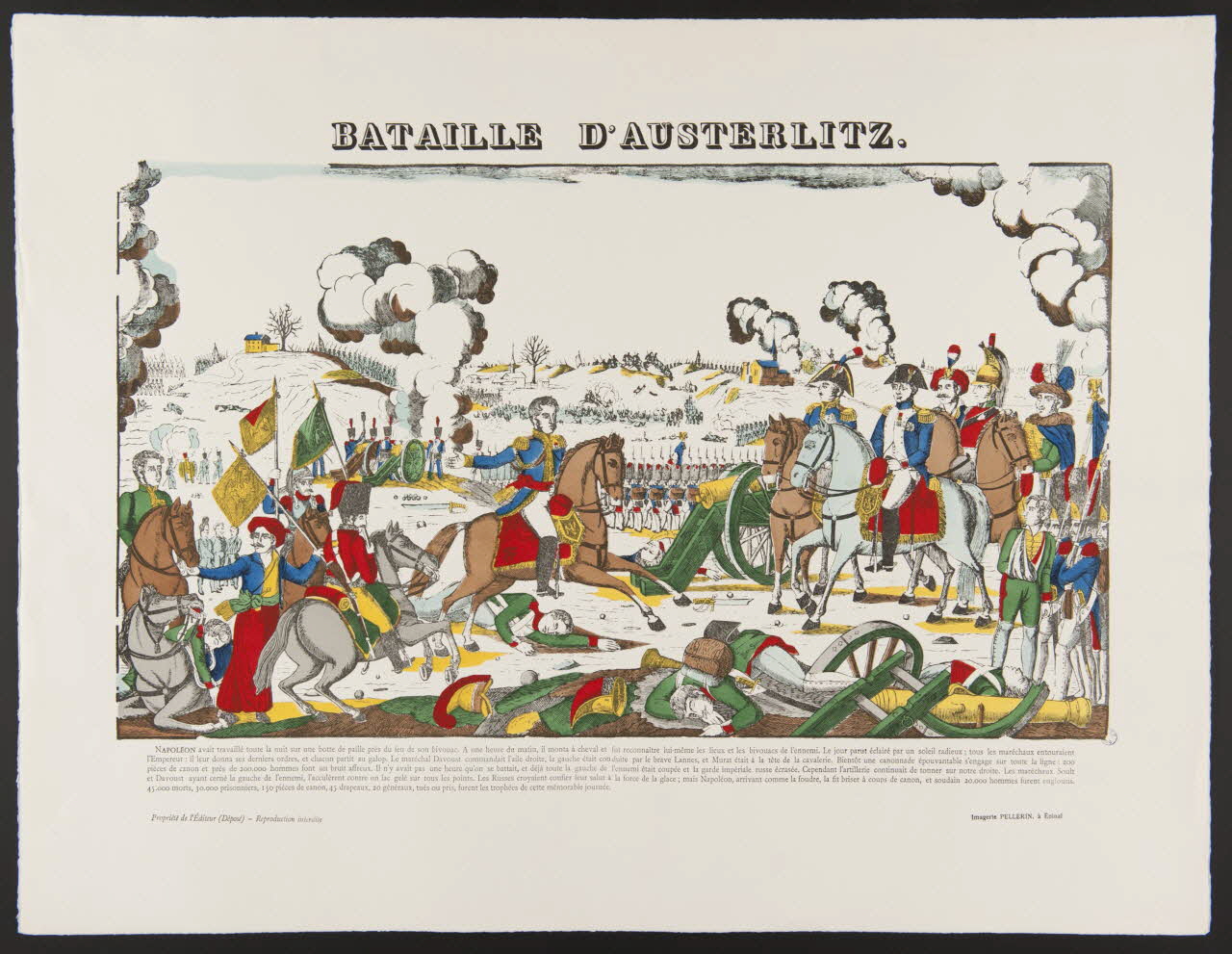 estampe BATAILLE D'AUSTERLITZ. 1971.62.29.3 Photo
