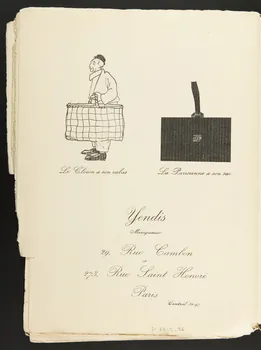 album Le Clown a son cabas  La Parisienne a son sac 1971.64.2.26 Photo