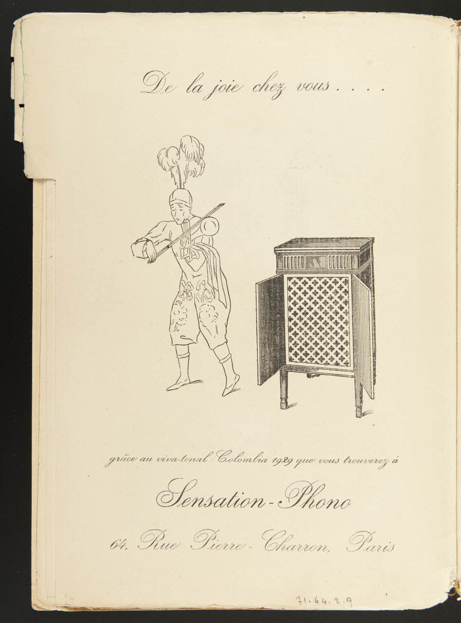 album De la joie chez vous.... 1971.64.2.9 Photo