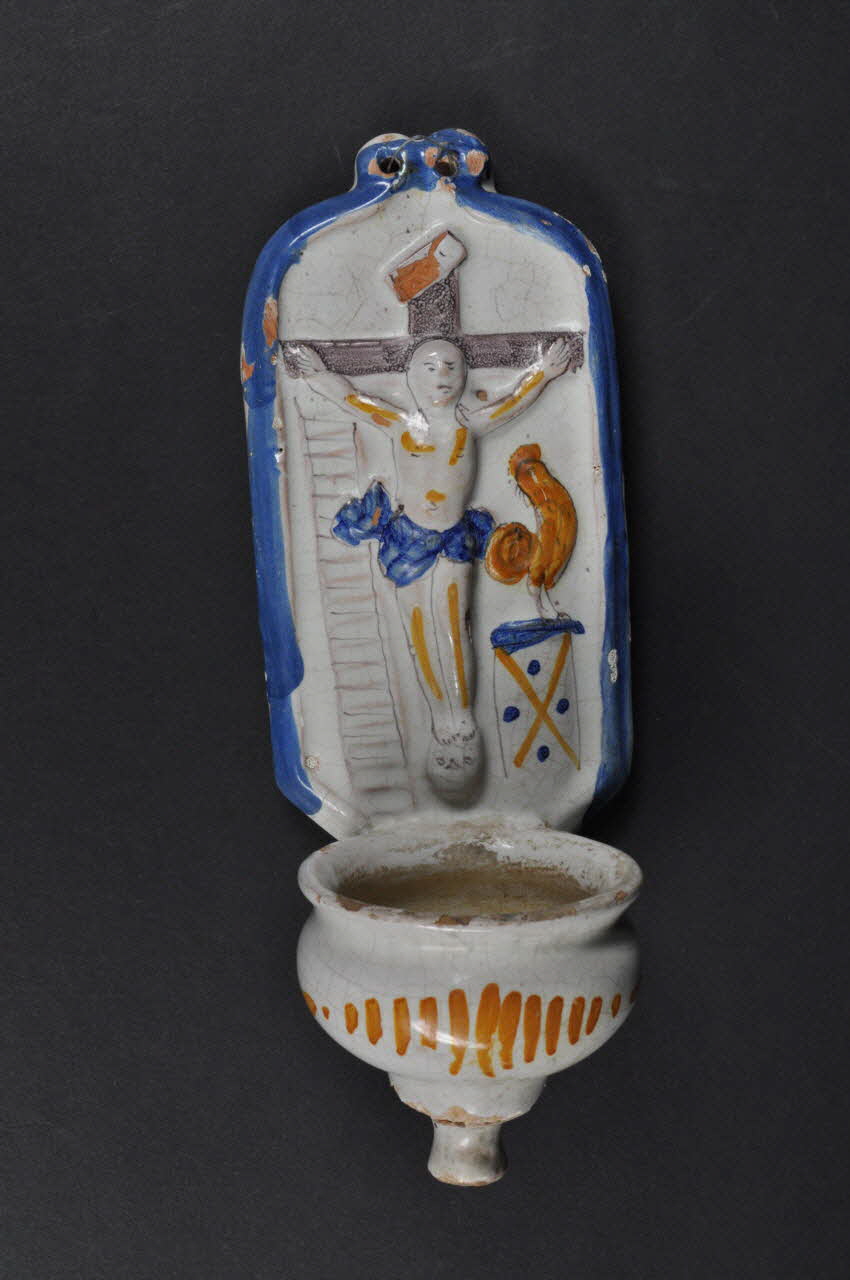 bénitier Bourgogne, France 1965 1965.24.4 Photo Mucem